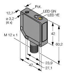 Turck Reflexions-Lichttaster QM42VP6AFV150Q 3048697 1St.