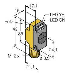 Turck Reflexions-Lichttaster QS18VP6DBQ8 3066466 1St.