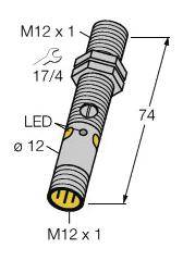 Turck Reflexions-Lichttaster M12PFF75Q8 3078229 1St.