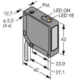 Turck Reflexions-Lichttaster QM42VP6AF150 3045688 1St.