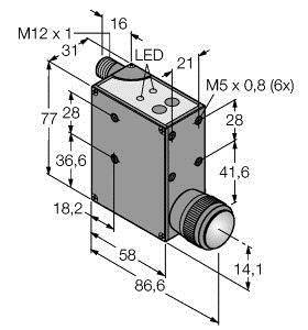 Turck Lumineszenztaster QL56M6XD30BQ 3081327 1St.