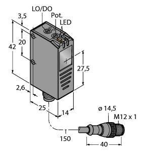 Turck Lumineszenztaster Q26PLUMQ5 3095143 1St.