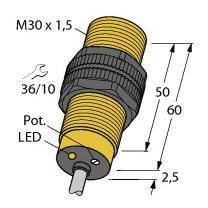 Turck Kapazitiver Sensor BC10-S30-Y1X 20100 bündig NAMUR (Ø x L) 30mm x 62.5mm
