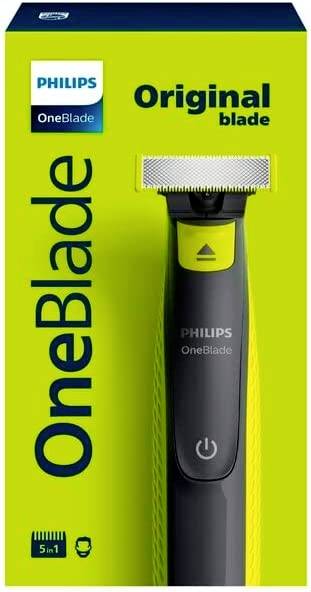 Philips Bodycare OneBlade Rasierer Dunkelgrau, Hellgrün