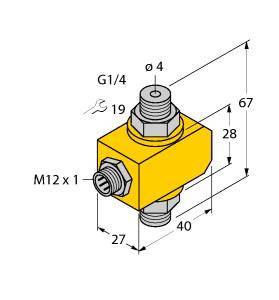 Turck Inline-Sensor FCI-D04A4P-NA-H1141 6870638 1St.