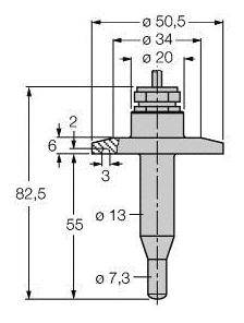 Turck Eintauchsensor FCS-50A4-NA/D014 6872009 1St.