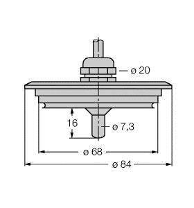 Turck Eintauchsensor FCS-68A4-NA/D003 6872044 1St.