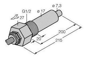 Turck Eintauchsensor FCS-G1/2A4-NA/L200 6870328 1St.