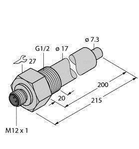 Turck Eintauchsensor FCS-G1/2A4-NA-H1141/L200 6870361 1St.
