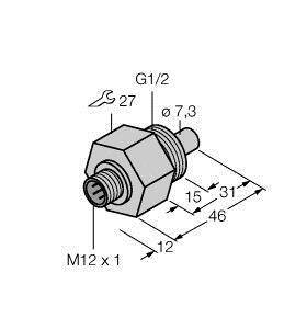 Turck Eintauchsensor FCS-G1/2HC22-NA-H1141 6870376 1St.