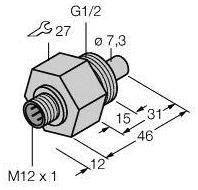 Turck Eintauchsensor FCS-G1/2TN-NA-H1141 6870311 1St.