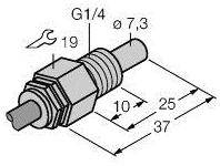 Turck Eintauchsensor FCS-G1/4A4-NAEX/D100 6870475 1St.