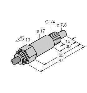 Turck Eintauchsensor FCS-G1/4A4-NAEX0/L065 6870343 1St.