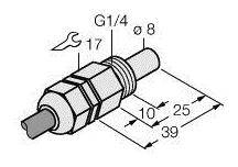 Turck Eintauchsensor FCS-G1/4T-NA 6870310 1St.