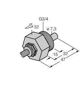 Turck Eintauchsensor FCS-G3/4A4-NAEX/D100 6870463 1St.