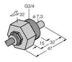 Turck Eintauchsensor FCS-G3/4A4-NAEX0 6870473 1St.