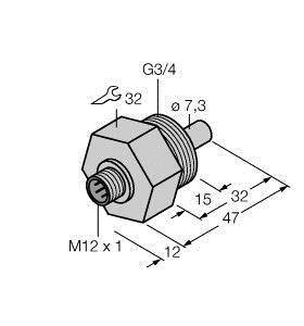 Turck Eintauchsensor FCS-G3/4A4-NA-H1141 6870306 1St.