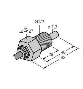 Turck Eintauchsensor FCS-GL1/2A4-NA/D100 6870418 1St.