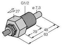Turck Eintauchsensor FCS-GL1/2A4-NAEX/D100 6870460 1St.