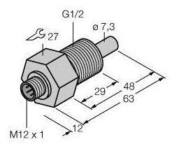 Turck Eintauchsensor FCS-GL1/2A4-NAEX0-H1141 6870470 1St.