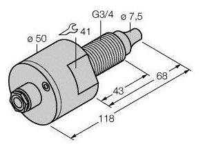 Turck Eintauchsensor FCS-GL3/4A4-NAEX0/D024 6870481 1St.