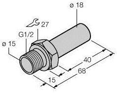 Turck FTCI-G1/2A4-D18/L068 6870150 1St.