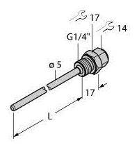 Turck THW-3-G1/4-A4-L050 9910415 1St.