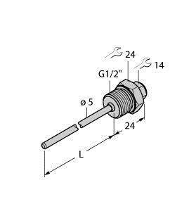 Turck THW-3-G1/2-A4-L150 9910445 1St.