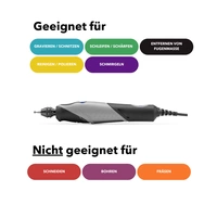 Dremel 2050-15 Stylo+ F0132050JM Multifunktionswerkzeug mit Zubehör 17teilig 9W Dremel 2050-15 Stylo+ F0132050JM Multifunktionswerkzeug mit Zubehör 17teilig 9W