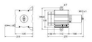 Turck Wegsensor DW15000-135-7E-H1441