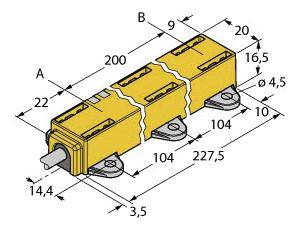 Turck Linearwegsensor LI200P1-Q17LM1-LIU5X2