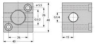 Turck FCI-1/2-1/4-1/4-A4 6873019 1St.