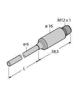 Turck 9910662 TTMS-206A-CF-LIUPN-H1140-L150 Temperatursensor