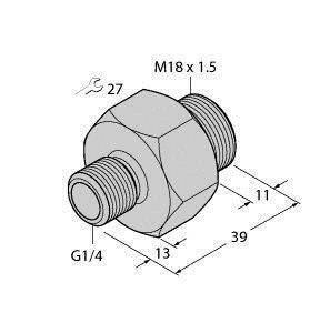 Turck FCA-FCST-G1/4-A4 6870290 1St.