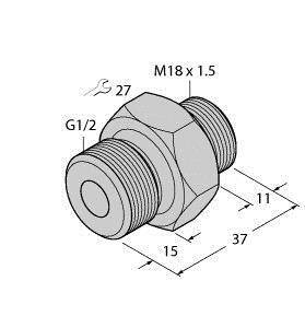 Turck FCA-FCST-G1/2-A4/L037 6870292 1St.