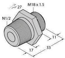 Turck FCA-FCST-N1/2-A4 6870293 1St.