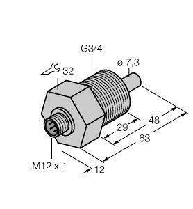 Turck Eintauchsensor FCS-GL3/4A4-NA-H1141 6870500 1St.