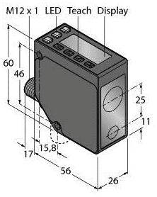Turck Abstandssensor PNP, NPN LE250IC1Q