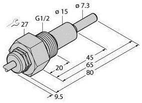 Turck Eintauchsensor FCS-G1/2A4-NAEX0/AL065 6870346 1St.