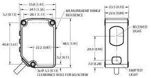Turck Reflexions-Lichttaster PNP, NPN LM80KIQP