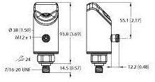 Turck Druckschalter 1 St. PS510-10V-05-LI2UPN8-H1141 -1 bar bis 10 bar