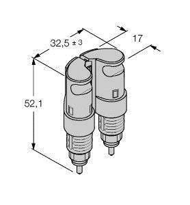Turck 6603817 Sensor-/Aktor-Steckverbinder, Zubehör 1St.