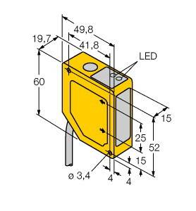 Turck Triangulations-Lichttaster Q50AI 3067603 1St.