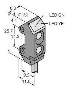Turck Lichttaster VS1AP5CV10 3056494 1St.