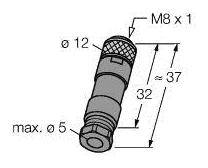 Turck 6904910 Sensor-/Aktor-Steckverbinder, unkonfektioniert 1St.