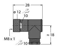 Turck 6904810 Sensor-/Aktor-Steckverbinder, unkonfektioniert 1St.