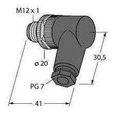 Turck 69011 Sensor-/Aktor-Steckverbinder, unkonfektioniert 1St.