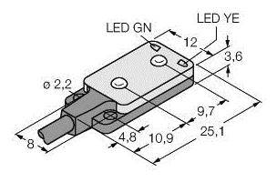 Turck Lichttaster VS2RP5CV15 3061747 1St.