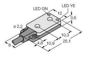 Turck Lichttaster VS2AP5CV30 3061749 1St.