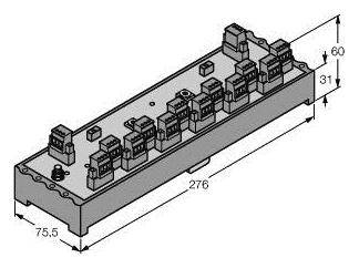 Turck JRBS-40SC-12R/EX 6611463 Verteilerbaustein 1St.